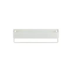 Sealskin Brix wandrek wit met handdoekrek metaal