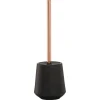 Sealskin Conical toiletborstelhouder porselein zwart