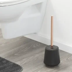 Sealskin Conical toiletborstelhouder porselein zwart