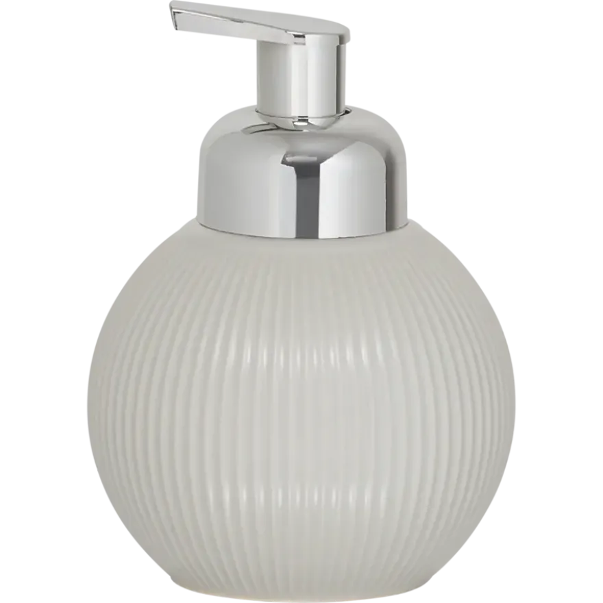 Sealskin Convex zeepdispenser keramiek lichtgrijs