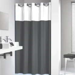Sealskin Double douchegordijn grijs 180 x 200 cm