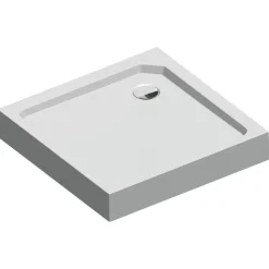 Sealskin Douchebak Fusion Vierkant Opbouw 90x90x14 cm Wit