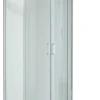 Sealskin Douchecabine met Schuifdeur Compact Kwartrond 195x90 cm Chroom