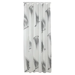 Sealskin douchegordijn birds 180x200cm zwart/wit