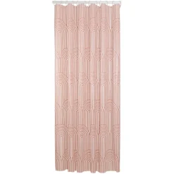 Sealskin douchegordijn brave 180x200cm donker roze/wit