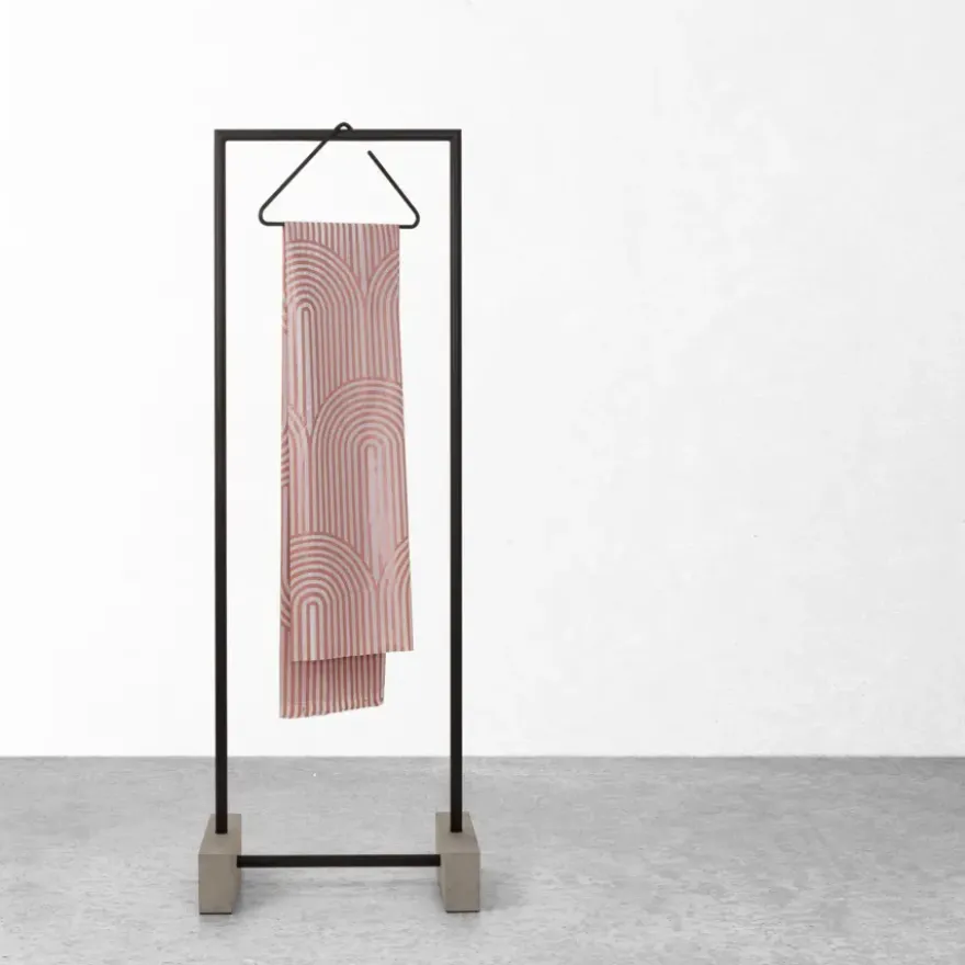 Sealskin douchegordijn brave 180x200cm donker roze/wit