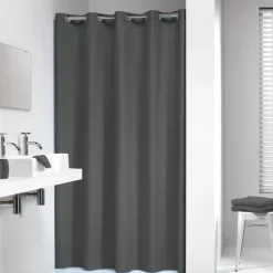 Sealskin douchegordijn Coloris grijs 180 x 200 cm