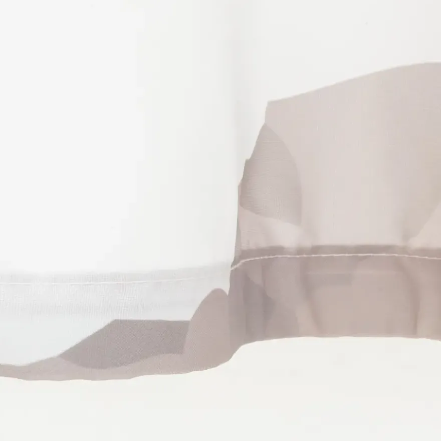 Sealskin douchegordijn earth 180x200cm donker roze/wit