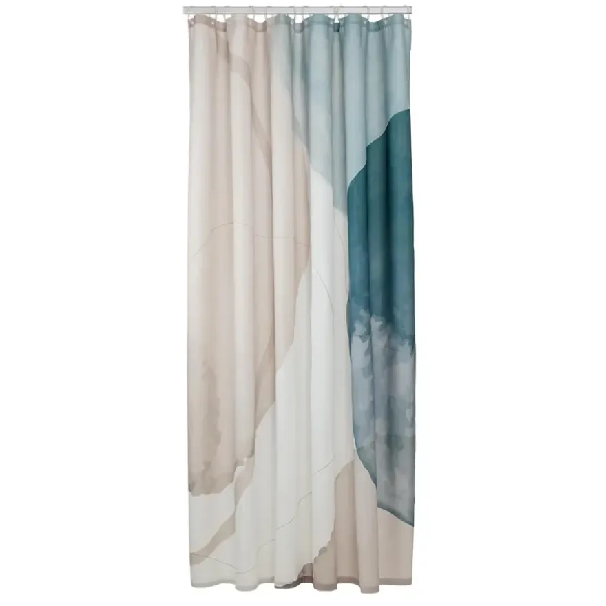 Sealskin douchegordijn earth 180x200cm donker groen /wit