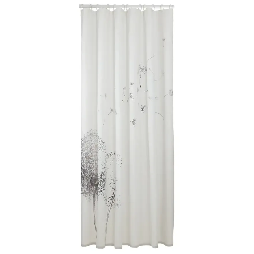 Sealskin douchegordijn flow 180x200cm zwart/wit