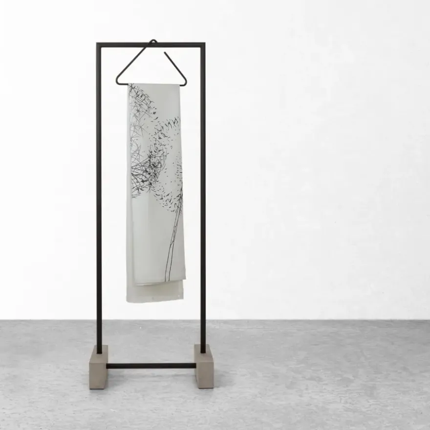 Sealskin douchegordijn flow 180x200cm zwart/wit