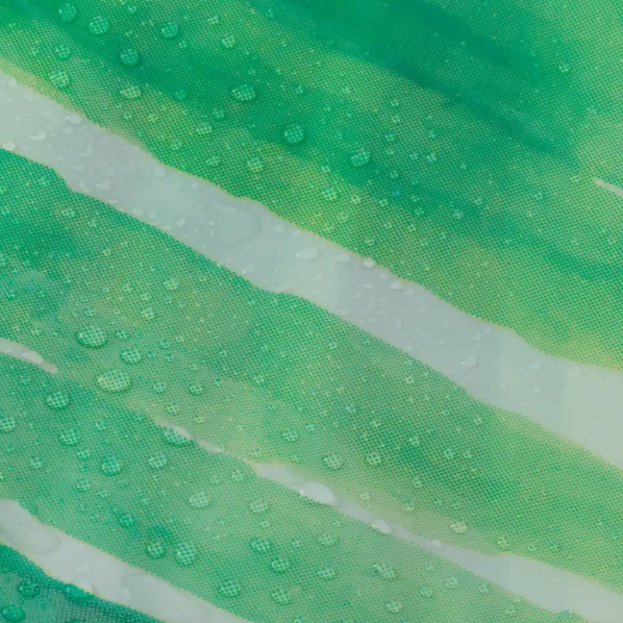 Sealskin douchegordijn leaves 180x200cm groen/wit