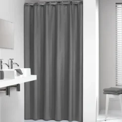 Sealskin Douchegordijn Madeira textiel grijs 200x240 cm