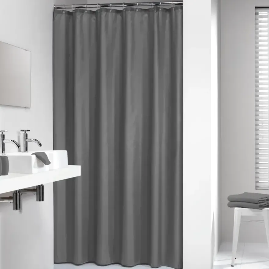 Sealskin Douchegordijn Madeira textiel grijs 200x240 cm