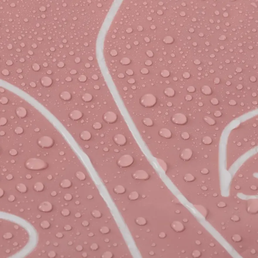 Sealskin douchegordijn mind 180x200cm donker roze/wit