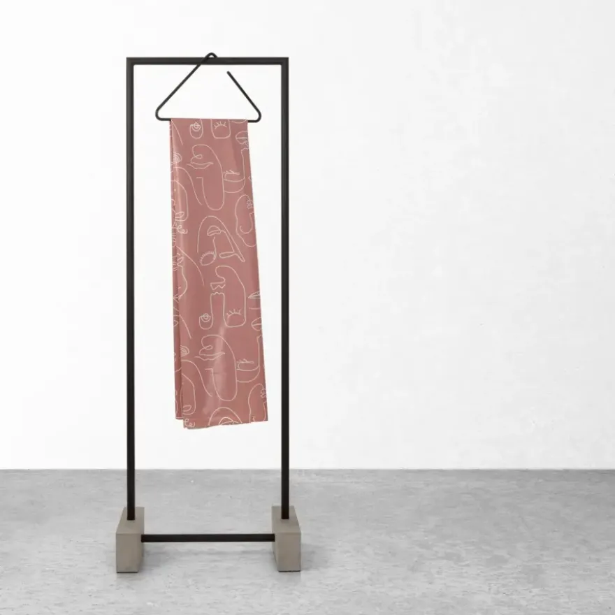 Sealskin douchegordijn mind 180x200cm donker roze/wit