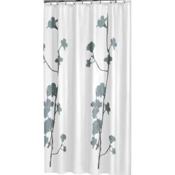 Sealskin Douchegordijn Orchid Blauw 180x200 cm