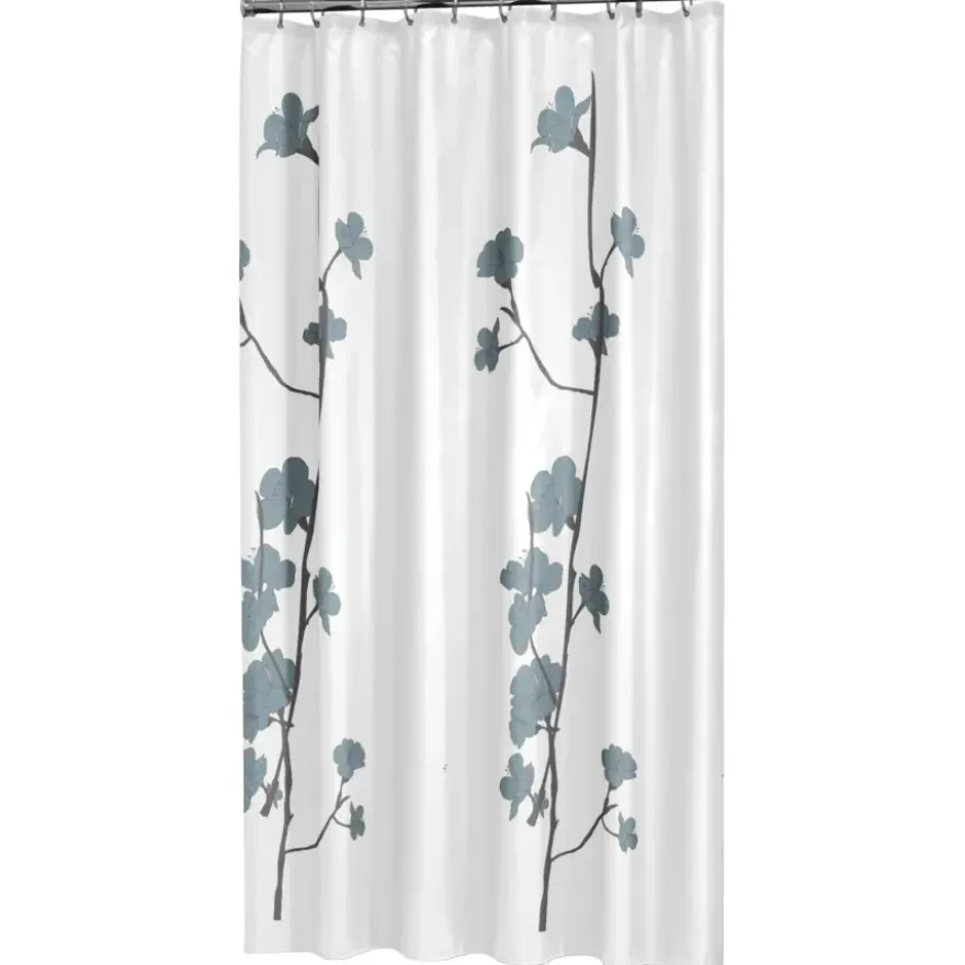 Sealskin Douchegordijn Orchid Blauw 180x200 cm