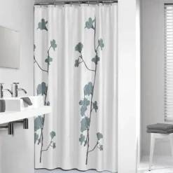 Sealskin Douchegordijn Orchid Blauw 180x200 cm