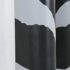 Sealskin douchegordijn zebra 180x200cm zwart/wit
