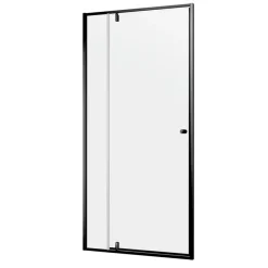 Sealskin draaideur voor nis Contour zwart 100 x 200 cm