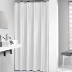 Sealskin Granada douchegordijn wit 120 x 200 cm