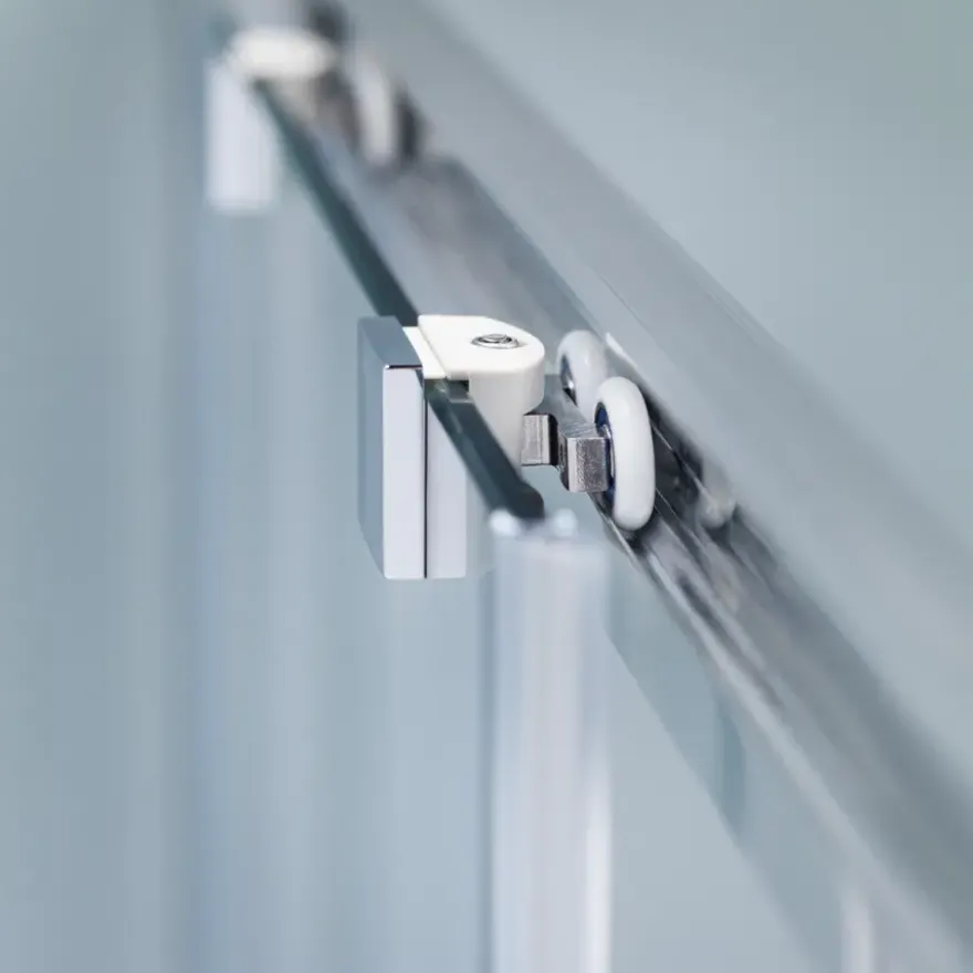Sealskin Hoekinstap met Schuifdeur Compact Hoekinstap 90x195 cm Chroom