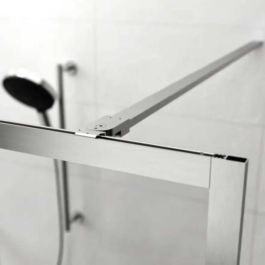 Sealskin inloopdouche A3 Contour RVS 138 x 200 cm