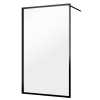 Sealskin inloopdouche Contour zilver hoogglans 138 x 200 cm