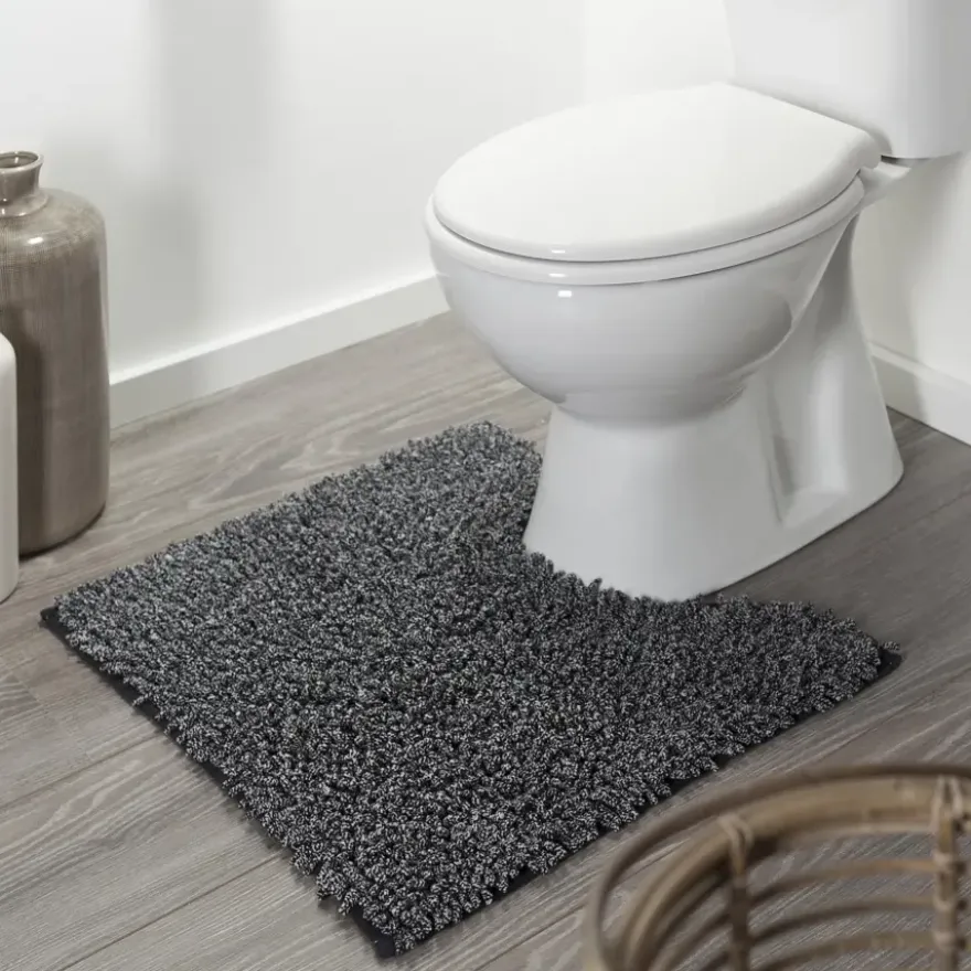 Sealskin Misto wc mat zwart 60x55 cm