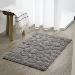 Sealskin Pebbles badmat grijs 60 x 90 cm
