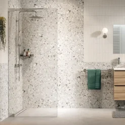 Sealskin Pure Inloopdouche Type A3 100X200 Cm Zilver hoogglans