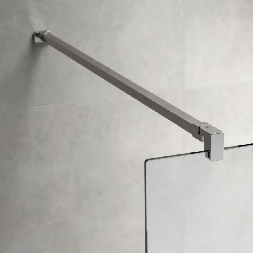 Sealskin Pure Inloopdouche Type A3 100X200 Cm Zilver hoogglans