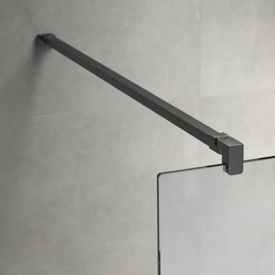 Sealskin Pure Inloopdouche Type A3 120X200 Cm gunmetal grijs