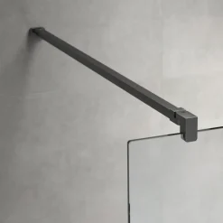 Sealskin Pure Zijwand Voor Combinatie Met Draaideur 100X200 Cm gunmetal grijs