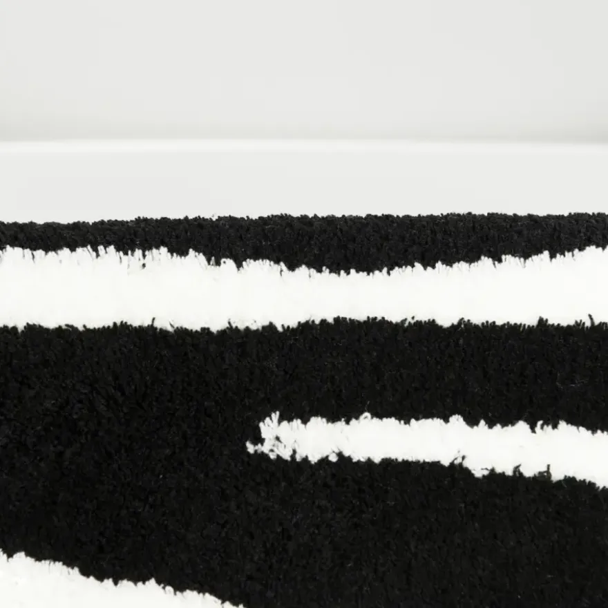 Sealskin Safari badmat zwart 60 x 90 cm