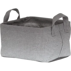 Sealskin Speckles mandje textiel grijs