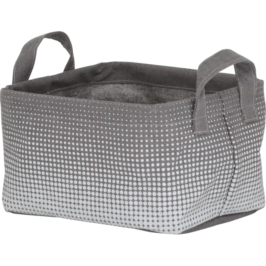 Sealskin Speckles mandje textiel grijs