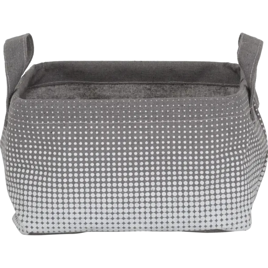 Sealskin Speckles mandje textiel grijs