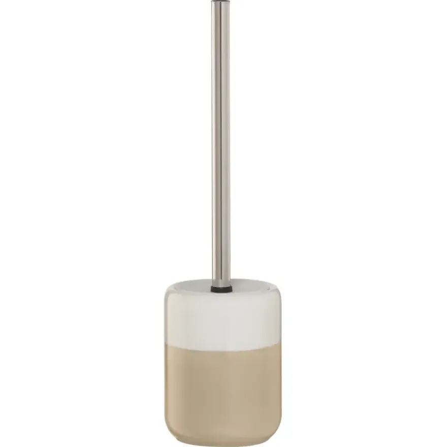 Sealskin Sphere toiletborstelgarnituur porselein zand