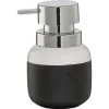 Sealskin Sphere zeepdispenser porselein zwart