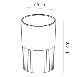 Sealskin tandenborstelhouder donkerroze