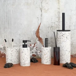 Sealskin Toiletborstelhouder Blend Terrazo vrijstaand
