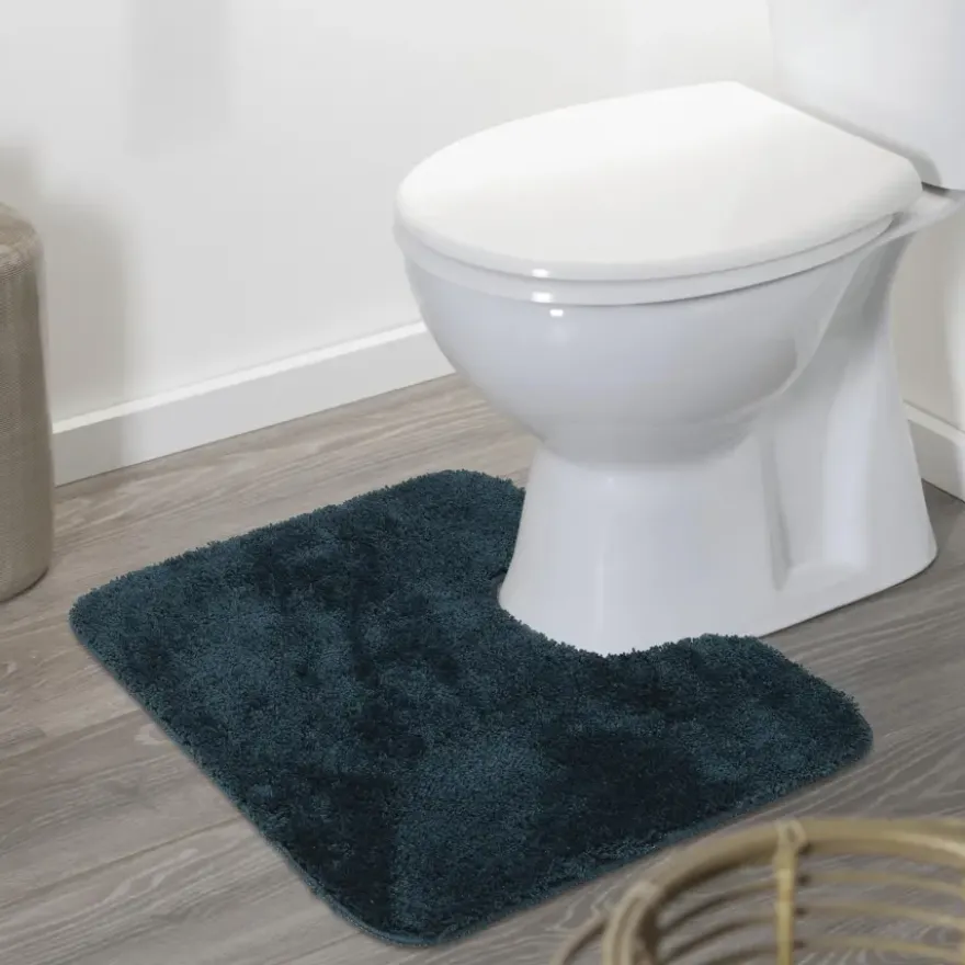 Sealskin toiletmat angora 55x60cm donkergroen