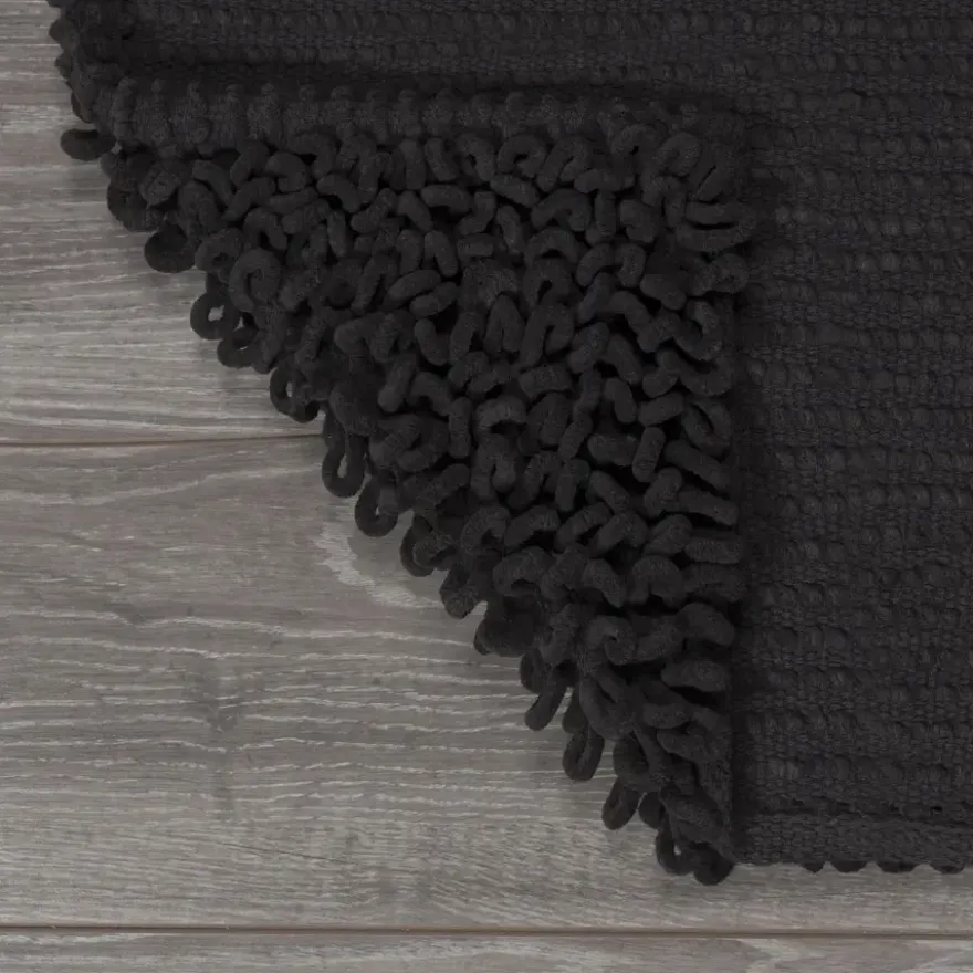 Sealskin toiletmat Twist donkergrijs 60x60 cm