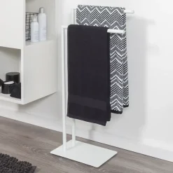 Sealskin Tube handdoekrek vrijstaand metaal wit