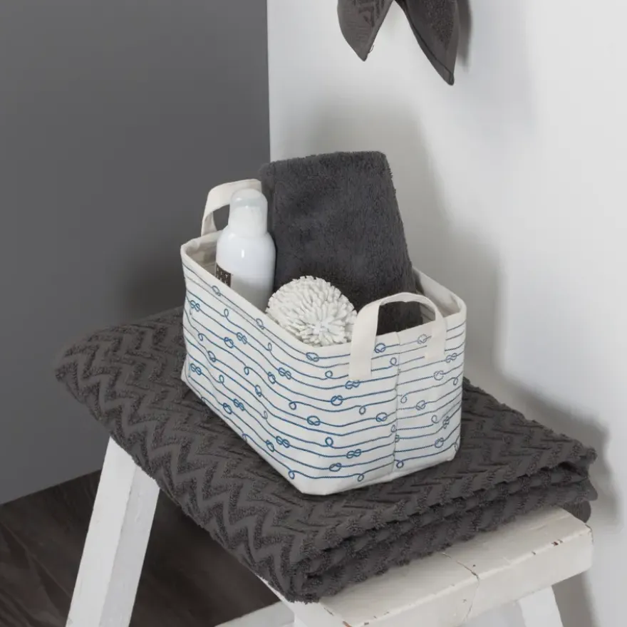Sealskin Vierkant Mandje Rope Ecru