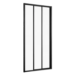 Sealskin zijwand schuifdeur voor douchecabine Hooked mat zwart 90 x 200 cm