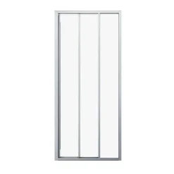 Sealskin zijwand voor schuifdeur Hooked chroom 90 x 200 cm