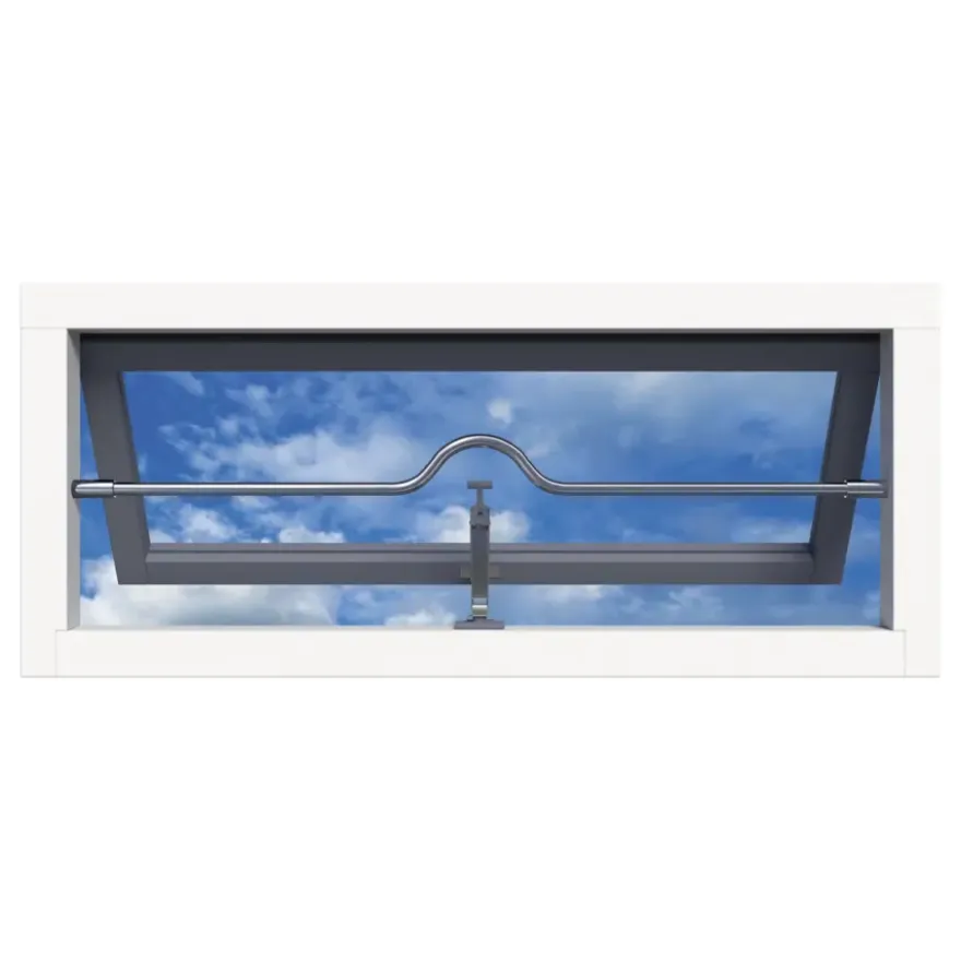 SecuBar barrièrestang Twist Combi RVS SKG 2-sterren 91 cm
